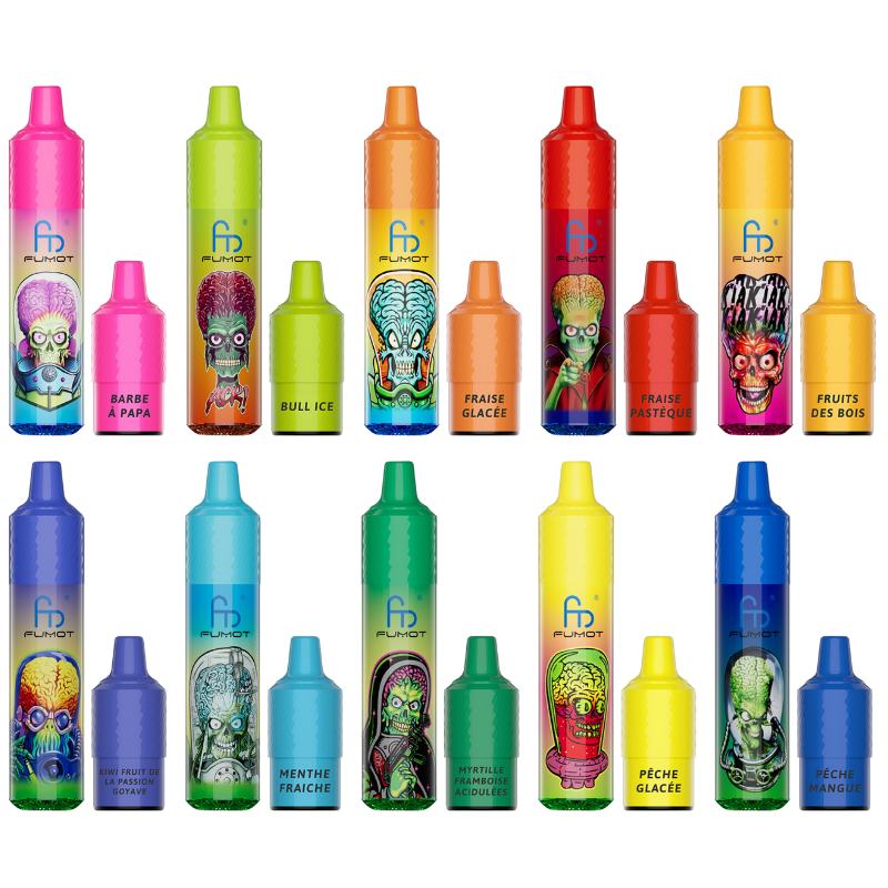 KIT TORNADO MINI 1200 PUFFS FUMOT